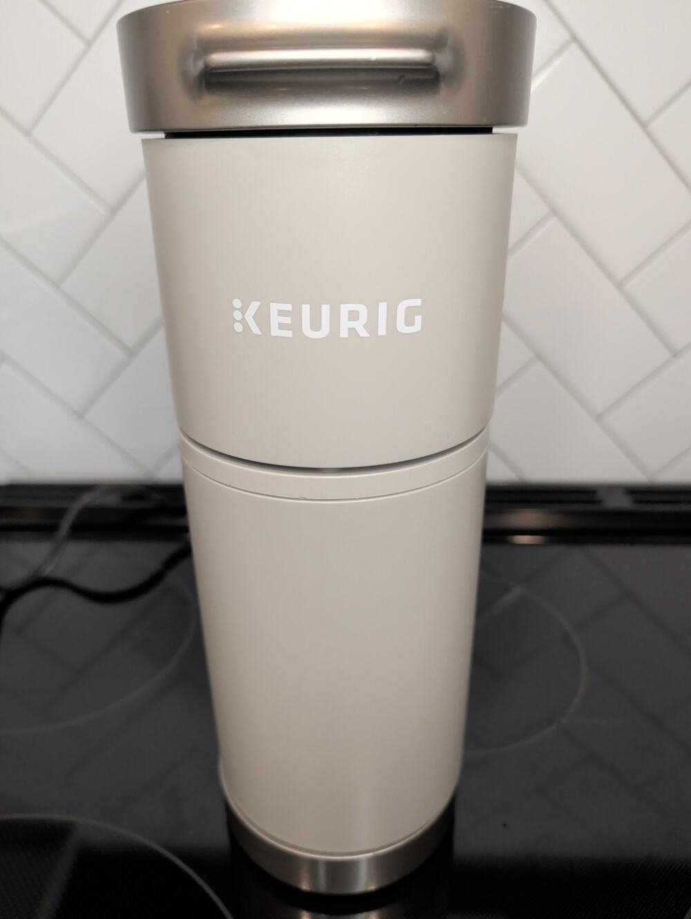 Keurig KMini Plus Single Serve Coffee Maker K-Cup Pod Brewer Studio Gray Compact